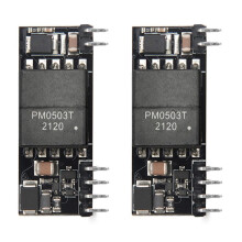 2X DP1435 POE-Module 5V 2.4A IEEE802.3Af Zonder Capaciteit Ondersteunt 100M 1000M POE-Module