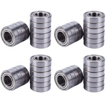 40 Pcs 12mm X 24mm X 6mm Sealed Deep Radial Bearings 6901Z