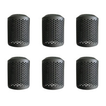 6X Adequado para Secador de Cabelo HD01 HD03 HD08 Filtro Externo À Prova de Poeira Aspirador Acessórios Cinza
