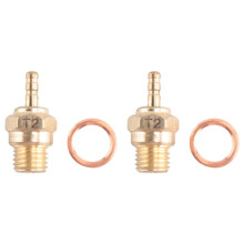 2X T2 Glow Plug N3 N4 Hot Spark Nitro Engine Parts Replace OS 8 for HSP HPI Redcat 1/8 1/10 RC Car