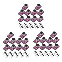 30 PCS Electret Microfoon Versterker Verstelbare MAX4466 Module Microfoon Voorversterker Paars Breakout Board voor