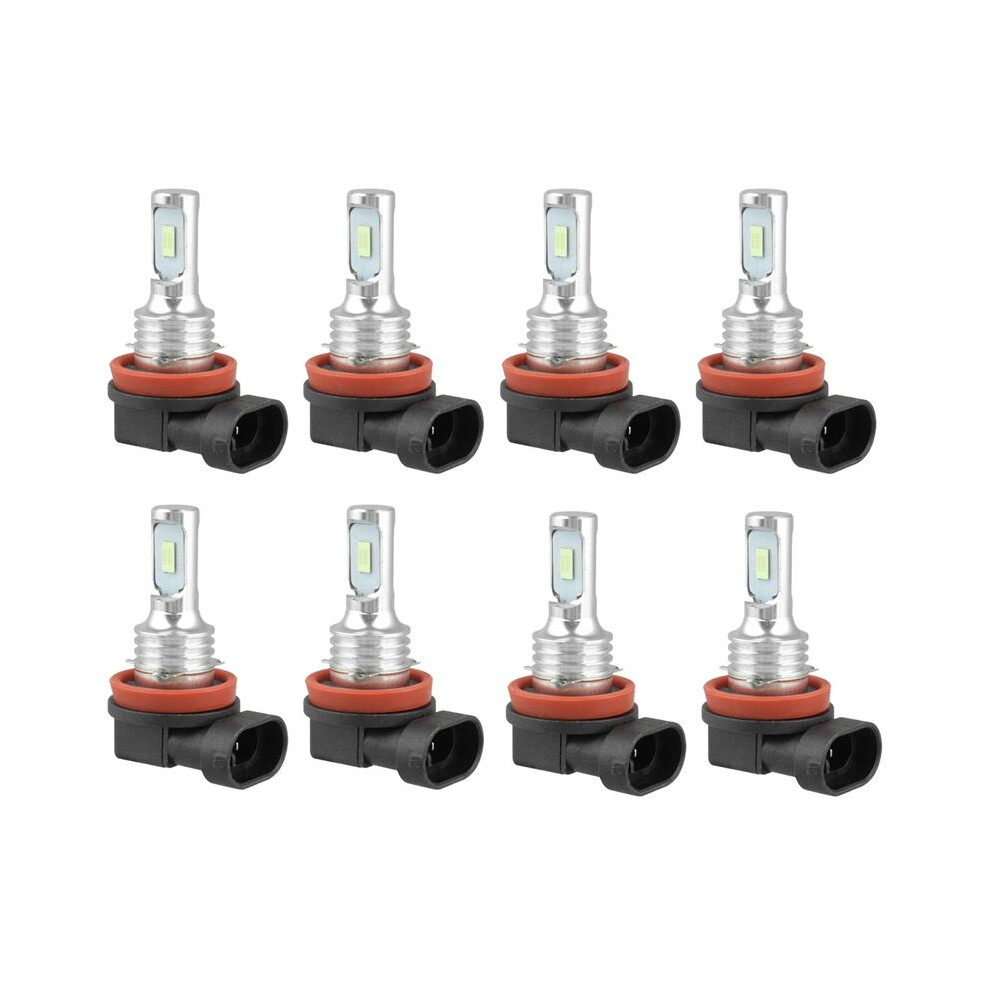 8X Super Bright H8 H9 H11 Led Head Bulb Kit High/Low 8000Lm 8000K Ice 80W Light 6031652729845
