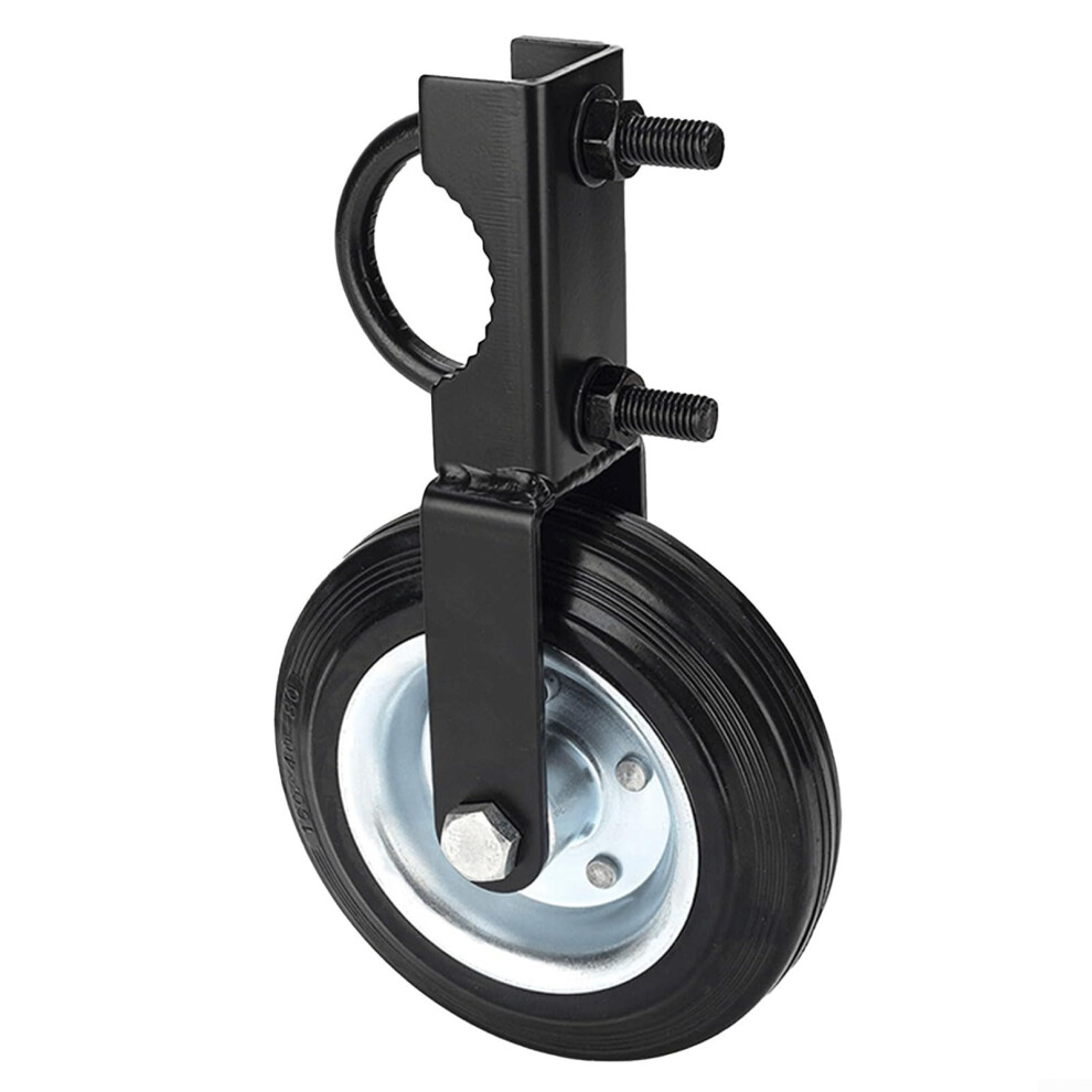 Metal Gate Casters 6 Rubber Wheels Gate Caster Wheels Adjustable Mounting For Stability 9347817388930