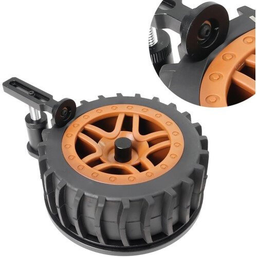 Tire adhesive application tool for remotecontrolled buggies improves bonding efficiency (green). 2