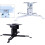Metal Projector Ceiling Mount 2 Cm Vertical Adjustment Low Profile White Compatible With Projector Models Home Theater 4