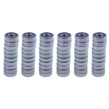 60Pcs 6000RS Shielded Deep Radial Bearings 10mmx26mmx8mm