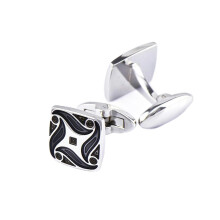 Art Enamel Cufflinks, Sleeve Buttons, Men's and Women's French Button Cuffs