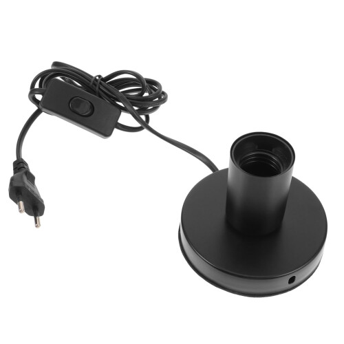 Table Lamp Bulb Base Replacement Bulb Socket E27 Desk Lamp Holder (EU Plug)