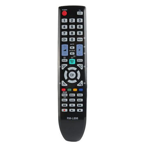 Télécommande de remplacement compatible avec les téléviseurs Samsung, télécommande de remplacement haut de gamme en ABS, aucune programmation