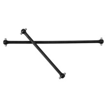 Albero di trasmissione in acciaio per auto RC 1/8, lunghezza 157mm, nero