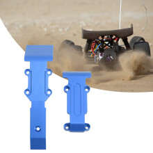 RC-Auto Aluminium-Schürzhülle-Set für 1/16 Traxxas Revo Slash Vorder- und Hinterseite Blau