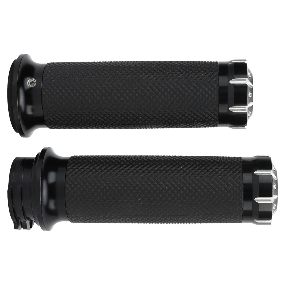 2Pcs 25Mm Aluminum Alloy Rubber Motorcycle & Bicycle Handlebar Grips 9461375595422