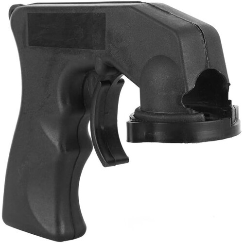 Gun Aerosol Spray Handle with Full Grip Trigger Locking Collar 1