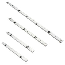 Table Saw Gauge Rod Woodworking Tool, Adjustable Stainless Steel Runner Miter Bar Slider Sliding Action Jig and Fixture Bar with Universal Threaded