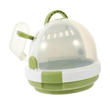 Portable Transparent Hamster Cage for Travel and Outdoor Activities