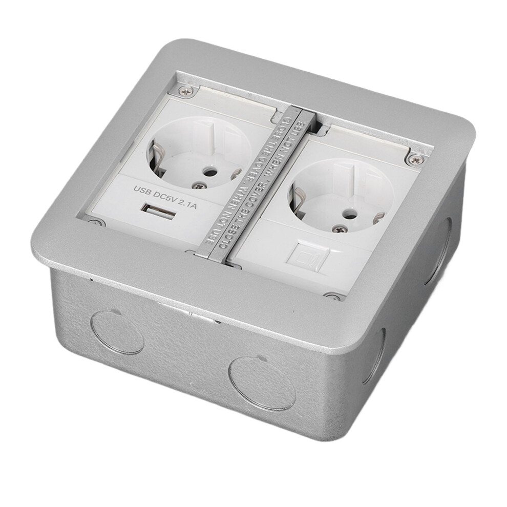 Flame Retardant Waterproof Recessed Socket Safe For Business Environments 5001373197484