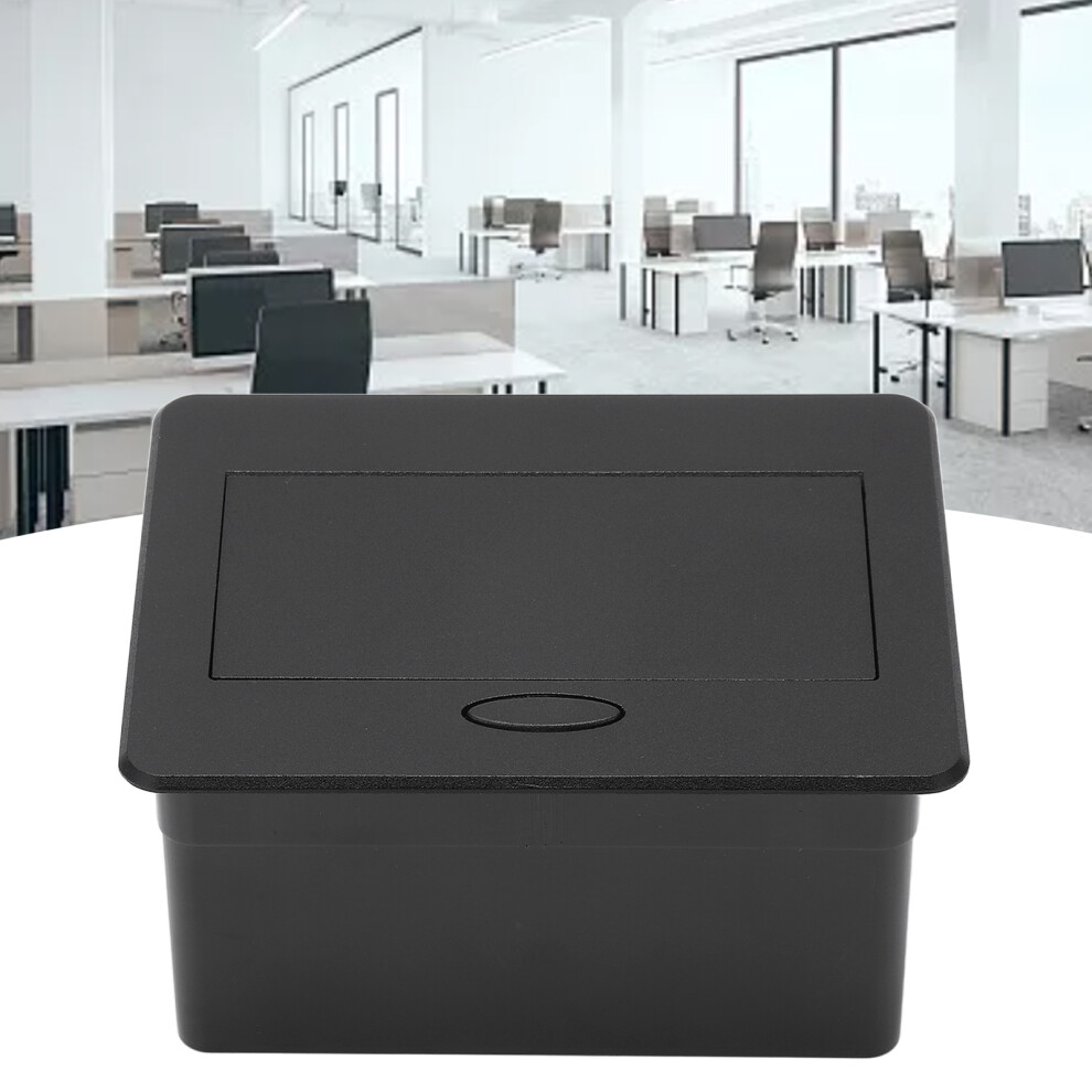 Desktop Power Strip With Dual Usb, Waterproof Aluminum Alloy Outlet Box 4611381629139