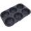 6 Cavity Hamburger Buns Foldable Reusable Bread  40F to 446F Heat Baking for Kitchen 3