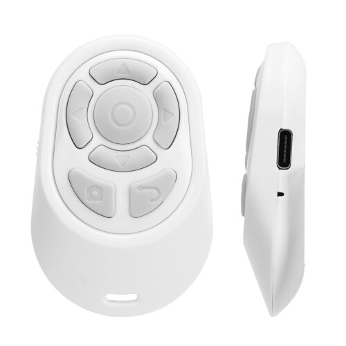 Wireless Bluetooth Remote Control Ring, Remote Page Turner Ergonomic Design Stable Connection Camera Shutter Remote Multi Purpose Remote for Phone Tab 2
