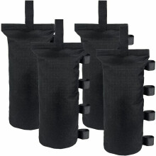 Heavy Duty Canopy Weights, Outdoor Sun Shelter Sand Bags, 4 Pack, Durable & Waterproof, Strong Oxford Polyester, Double Rugged Handles for Camping, Mo