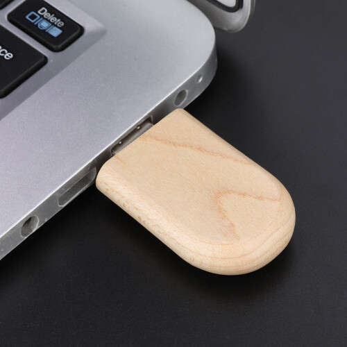 Μονάδα Flash USB από ξύλο σφενδάμου, εξατομικευμένο κουτί δώρου με αισθητική για 2