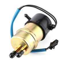 Elektrische brandstofpomp met geïntegreerde terugslagklep, stabiele brandstoftoevoer voor 12V-systemen. Lichtgewicht en compact ontwerp voor