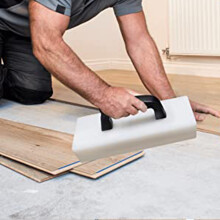 Schwerer Bodenverlegungs-Tapping-Block für Laminat-Hartholz-Vinylplanken mit Griff für Handwerker und DIY-Projekte