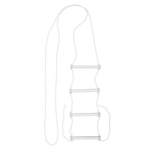 Luminous Portable Bed Ladder Assist Handle Rope for Elderly White 2