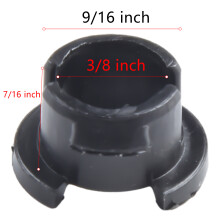 Boccola a flangia da 5 pezzi con 380 ID per BOLENS e per TroyBilt 7410475 Pezzi di ricambio dello sterzo Costruzione in plastica