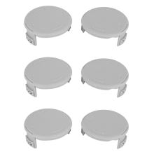 Y17A 6-Pack AC14HCA Spulenkappe, Ersatz-Spulenkappe für Ryobi One 18V, 24V, 40V Akkutrimmer