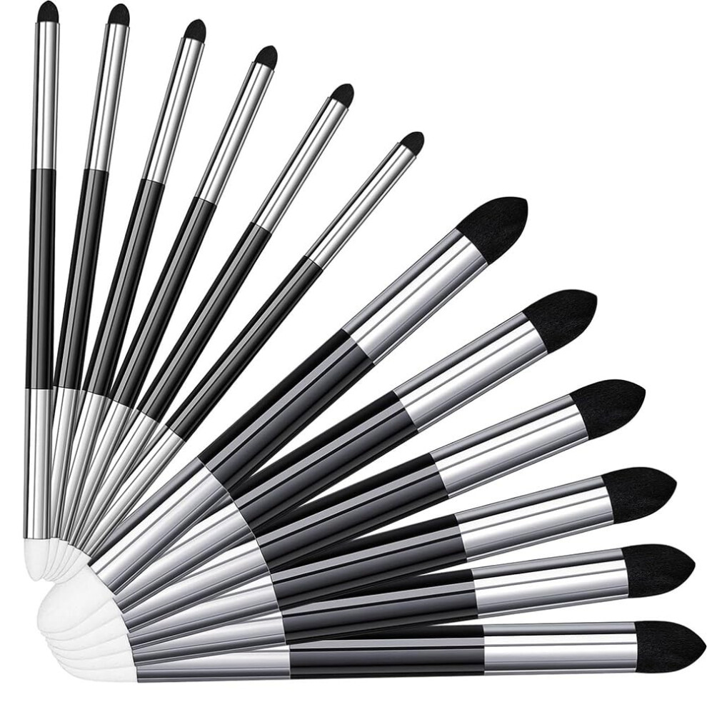 24 Pcs Blending Sponge Pen Double Headed Washable Rubbing Sponge Brush Sketch Wipe Reusable Blending Stump Easy Install Easy to Use