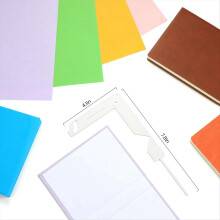 5-in-1 Buchcover-Leitfaden, Buchbindungsset, Buchbindungssets, Buchbindecover-Werkzeug zur Herstellung von Buchcover-DIY-Werkzeugen