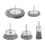 Y17A Wire Brush For Drill, Wire Wheel Brush Cup Set, Stripping And Drill Attachment 3
