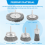Y17A Wire Brush For Drill, Wire Wheel Brush Cup Set, Stripping And Drill Attachment 5