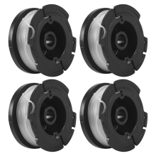 Y17A 4 PCS Line String Trimmer Multifunktionaler Autofeed Unkrauttrimmer Ersatzspule für BLACK DECKER AF-100-3ZP