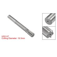 3/4" Chucking Reamer HSS H7 6 Gerade Rillen Maschine Fräswerkzeug Gerade Schaft Reamer Collet Reamer