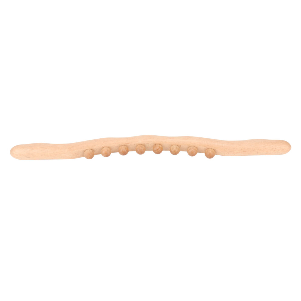 Handheld Wooden Gua Sha Stick for Neck Back Massage 52cm Beech