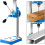 Drill Press Table Multipurpose Portable Workbench with Vise and Electric Drill Bracket for Home and Workshop Use 2