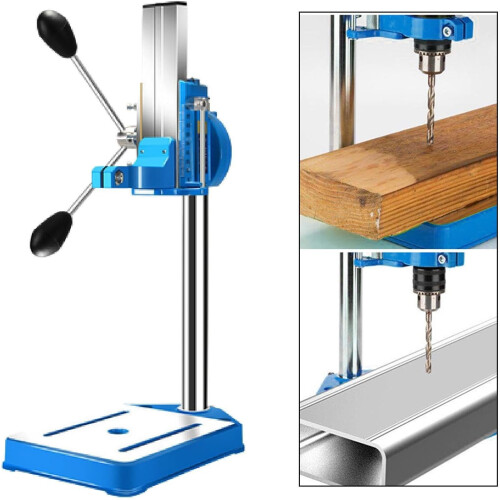 Drill Press Table Multipurpose Portable Workbench with Vise and Electric Drill Bracket for Home and Workshop Use 1