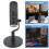 RGB-Dynamisches Mikrofon mit XLR/USB, 16/24-Bit Kardioid 1