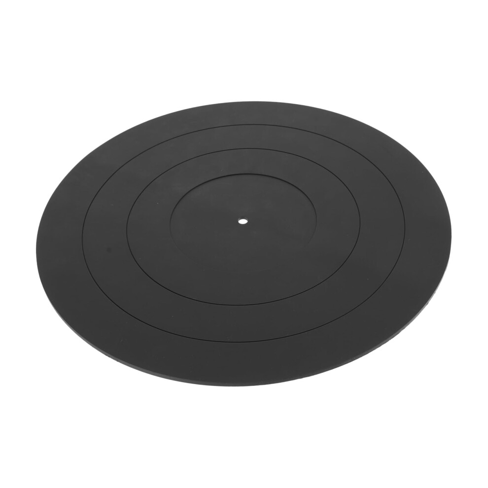 Vinyl Record Protective Mat Silicone Disc Mat For Turntables Reduces Vibration And Scratches For Record Players And Djs 9382693639585