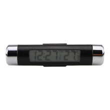 Digital car clock, dashboard clock for vehicles Air vent watch Vehicle dashboard and temperature gauge, 2in1 with backlight.