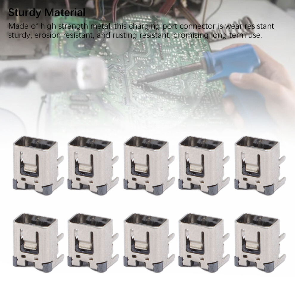 10Pcs Lade Port Für Ndsi Metall Power Jack Buchse 7443665208283