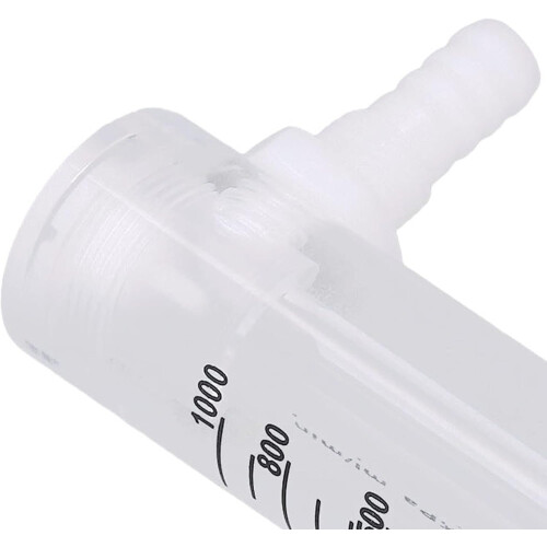 Air Meter Flow Meter Oxygen Tester, Adjustable Panel Gas Flow Rate, Gas Meter Tester 1001000 ml/min 1