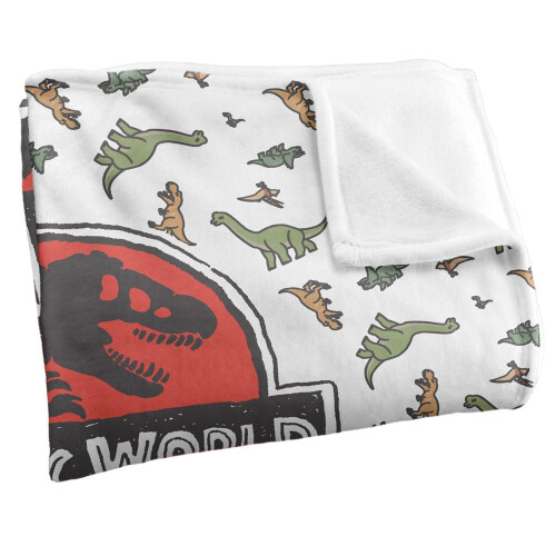 Jurassic World Jurassic World Sketch Blanket 1