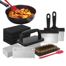 Grill Plate Cleaning Set  Heatresistant Degreaser for Households, Food Trucks, Commercial