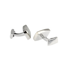 Men's shirt cufflinks, rectangular cufflinks for shirts, silver cufflinks for men, copper cufflinks.