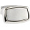 Men's shirt cufflinks, rectangular cufflinks for shirts, silver cufflinks for men, copper cufflinks. 2