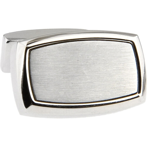 Men's shirt cufflinks, rectangular cufflinks for shirts, silver cufflinks for men, copper cufflinks. 1