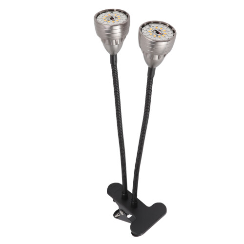 Double Head LED Grow Light for Succulents, 52 LEDs, USB Powered 2